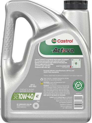 Miniatura 3 de Castrol Actevo Xtra 10W-40 aceite para motocicleta de cuatro tiempos