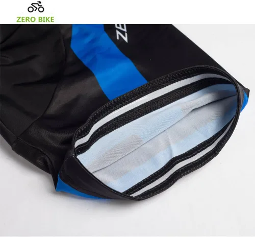 Miniatura 6 de ZEROBIKE Conjunto de camiseta de ciclismo transpirable de manga corta para hombre acolchado 3D pantalones cortos de bicicleta ropa deportiva
