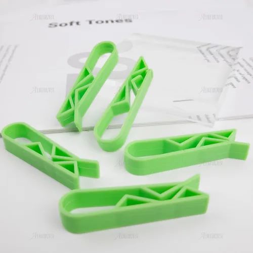Miniatura 7 de AUEAR, Paquete de 10 cubos de basura con clip para bolsa de basura verde, clips antideslizantes