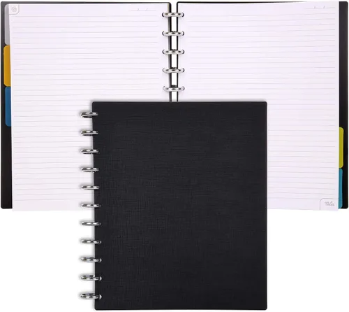 Miniatura 52 de Talia - Cuadernos de notas con tapas, planificador, personalizables, (Azul de Verano, Junior (5.5 pulgadas x 8.5 pulgadas)) Azul verano