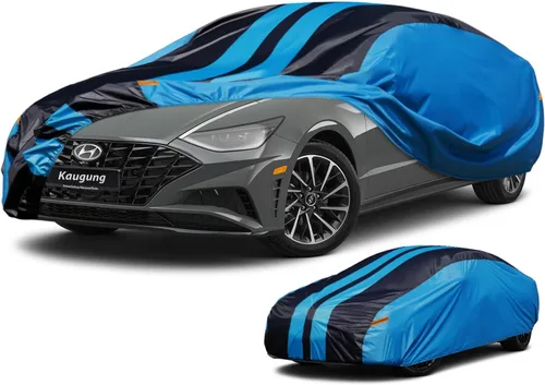 Miniatura 21 de Kaugung - Funda para auto a medida para Chevy Chevrolet Malibu (2016-2025), impermeable para todo tipo de clima, cubierta exterior completa