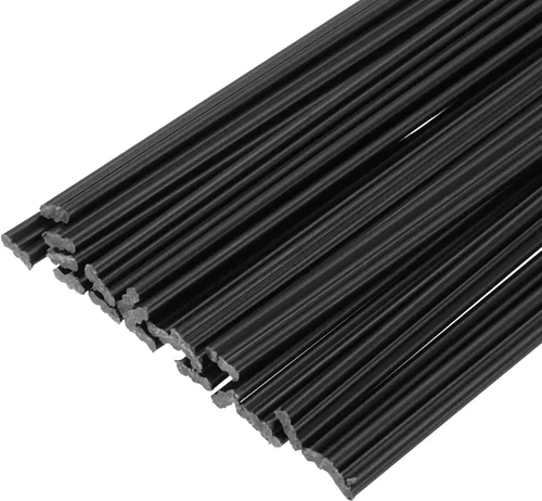 Miniatura 6 de MECCANIXITY 20pcs 8 pulgadas Varillas de soldadura de plástico PP tiras de soldadura para soldador de plástico blanco