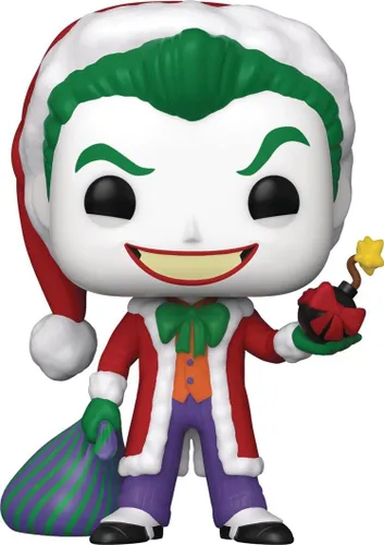 Miniatura 5 de POP DC Heroes: Holiday - The Joker as Santa Pop! Figura de vinilo (paquete con funda protectora compatible con POP Box), multicolor, 3.75 pulgadas