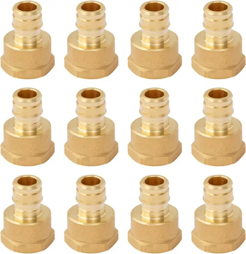 Miniatura 10 de SUNGATOR Paquete de 2 codos de oreja NPT hembra PEX A de expansión de 1/2 "x 1/2", ASTM F1960 solo para tubos Pex-A