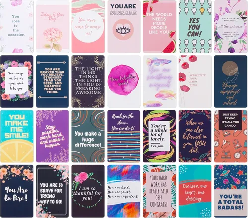 Miniatura 2 de Mr. Pen Tarjetas de aliento - 100 piezas, citas inspiradoras y motivacionales, tarjetas de bondad