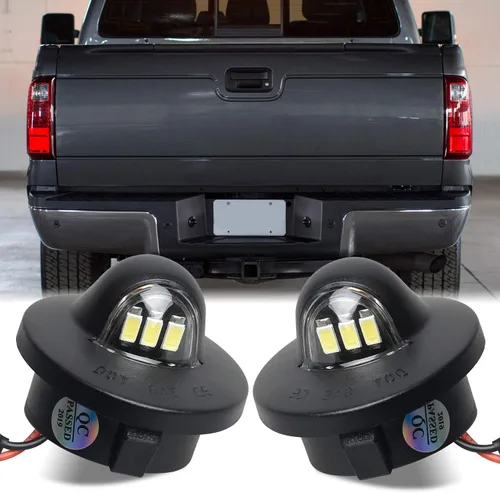 Miniatura 8 de Lámpara LED para placa de matrícula, compatible con Ford F150, F250, F350, Super Duty Ranger Explorer, Bronco Excursion, Expedition, de 6500 K