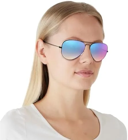 Miniatura 6 de Ray-Ban RB3025 Classic Mirrored Aviator Sunglasses