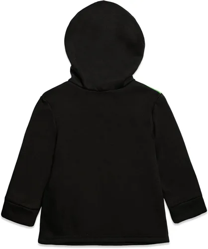 Miniatura 8 de Monster Jam Sudadera con capucha de forro polar con media cremallera, color negroverde, Verde, metálico