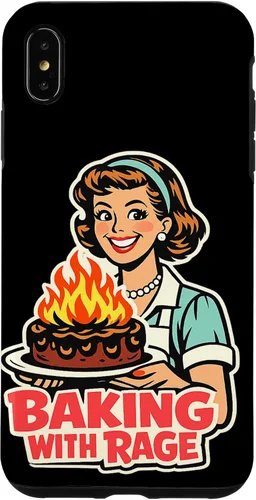 Miniatura 11 de Baking with Rage Retro 1950s Housewife Pop Art Humor Case for iPhone 17