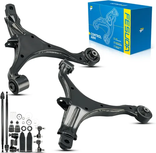 Miniatura 106 de PHILTOP Kit de suspensión delantera de 10 piezas, brazos de control inferiores con juntas de bola, eslabones de extremo de barra estabilizadora