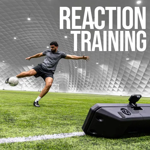 Miniatura 3 de RXTR PRO - Sistema de entrenamiento de fútbol entrenador: luz de reacción inteligente y tablero de rebote de fútbol con puntuación en tiempo real