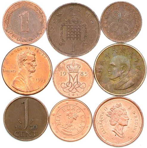 Miniatura 31 de LOTE de 28 Monedas Diferentes de la UE (Colección PRE-Euro) - Monedas Coleccionables, Monedas Antiguas para Álbum o Exhibición