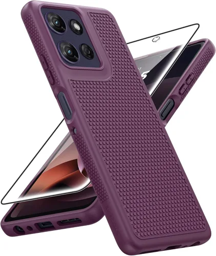 Miniatura 176 de FNTCASE Funda para teléfono Galaxy A14-5G: protección contra caídas de grado militar Samsung A14 5G, probada contra caídas de 14 pies, protector