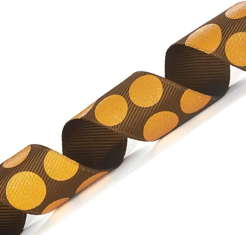 Miniatura 3 de Morex Ribbon Sugar Dots - Cinta de grogrén con purpurina, 7/8 pulgadas por 20 yardas, aguamarina/lavanda (98805/20-612)