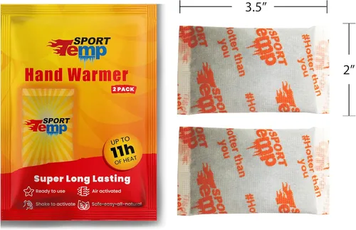 Miniatura 2 de Hand Warmers - Up to 11 Hours of Heat, Super Long Lasting - Easy, All Natural - Air Activated, for Body, Hands & Toes - Odorless Hot Hand Warmer