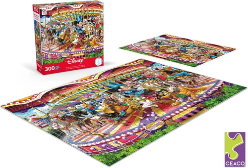 Miniatura 6 de Ceaco - Disney - Carrusel - Rompecabezas de 300 piezas de gran