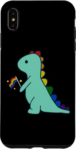 Miniatura 11 de Funda para iPhone 12/12 Pro LGBTQ Allysaurus Dinosaur Rainbow Flag Ally Gay Pride Month