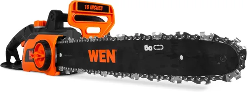 Miniatura 3 de WEN Motosierra eléctrica, con cable, 12 amperios, 16 pulgadas (CP1216)