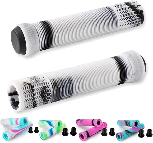 Miniatura 8 de Empuñaduras para patinete - Empuñaduras mixtas de color para manillar de MTB y BMX Empuñaduras suaves de 145 mm para patinete de maniobras