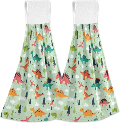 Miniatura 10 de Juego de 2 toallas de cocina colgantes con hojas de arce otoñal, toalla de secado rápido, toallas de té para mesa de baño, gimnasio, decoración