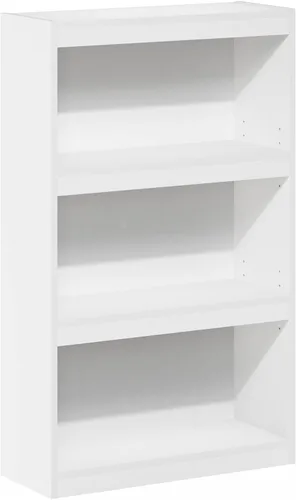 Miniatura 5 de Furinno Jaya Enhanced Home Estantería ajustable de 3 niveles, pino ámbar