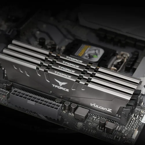 Miniatura 2 de TEAMGROUP T-Force Vulcan Z DDR4 16GB Kit (2x8GB) 3200MHz (PC4-25600) CL16 Módulo de memoria de escritorio Ram (gris) - TLZGD416G3200HC16CDC01