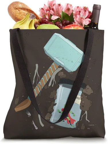 Miniatura 4 de Marvel Loki Frog of Thunder in a Jar con bolsa de mano Mjolnir Hammer