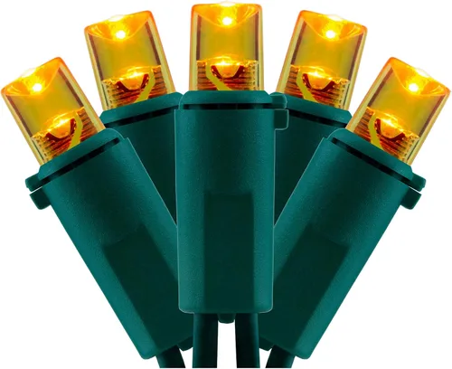 Miniatura 12 de YULETIME 200 luces LED de Navidad azules de gran angular, 66 pies, cable verde, certificado UL, 0.197 in, juego de luces navideñas (azul) Stay