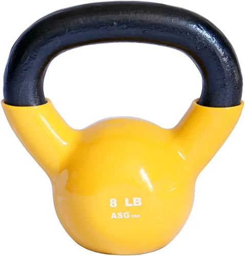 Miniatura 4 de Ader Vinyl Kettlebell Choice de 5,8,10,12,15,18,20,25-50 libras