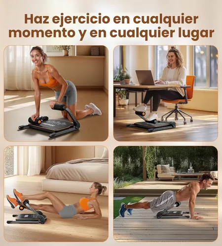 Miniatura 8 de Niceday Equipo de Entrenamiento Abdominal, Máquina de Abdominales para Entrenamiento de Estómago, Máquina Entrenadora de Abdominales para el Hogar
