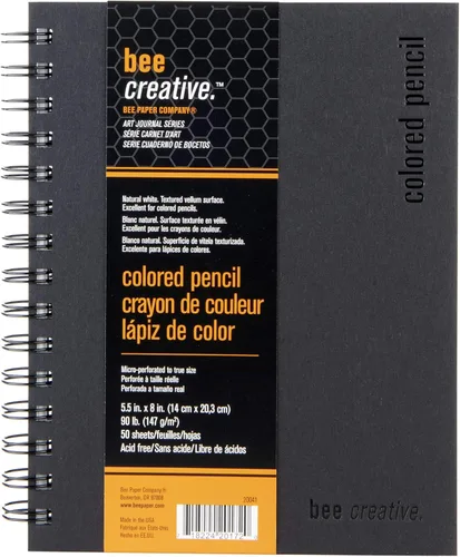 Miniatura 14 de Bee Paper - Cuaderno de Dibujo para Marcadores Creativos de 8" x 8