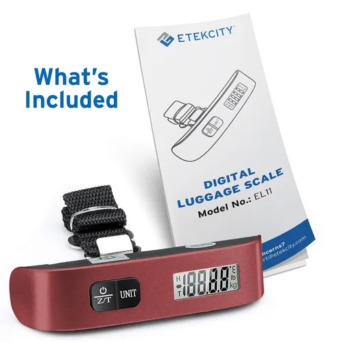 Miniatura 39 de Etekcity - Báscula digital de mano para equipaje