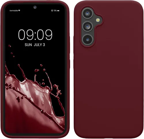 Miniatura 266 de kwmobile Funda Compatible con Samsung Galaxy A14 5G - Funda de teléfono de TPU y silicona con acabado suave - Verde Lima