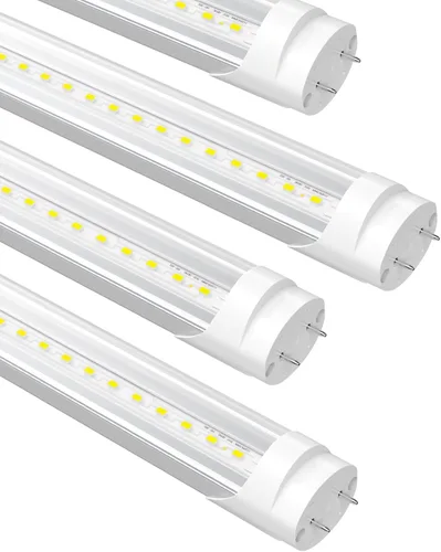 Miniatura 22 de Bombillas fluorescentes de recambio de 4 pies, bombillas LED T8 de 4 pies tipo A+B, 24W (equivalente a 65W) 3200LM, 3000K blanco cálido, tubo de 48