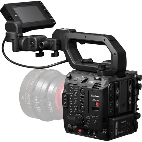 Miniatura 7 de Canon Cámara de cine EOS C400 6K de marco completo con montaje RF, triple base ISO, luz RAW de cine interno, diseño compacto (6388C002) + Canon RF