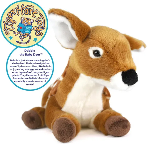 Miniatura 4 de TigerHart Debbie The Baby Deer - Peluche de 10 pulgadas