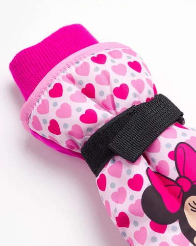 Miniatura 4 de Disney Guantes de esquí de nieve aislados de invierno para niñas Minnie Mouse o Frozen II Elsa Anna niñasniñas Nieve