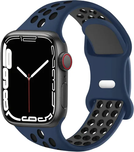 Miniatura 24 de Correas deportivas compatibles con correas de Apple Watch de 1.496 in 1.575 in 1.614 in 1.654 in 1.732 in 1.772 in 1.811 in 1.929 in, correa