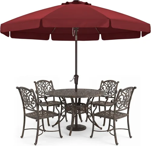 Miniatura 24 de ABCCANOPY Sombrillas prémium de 10 pies (3.05 m) para patio, beige claro