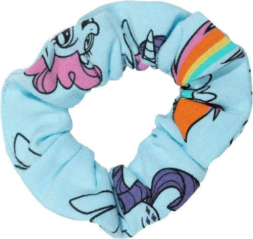 Miniatura 3 de My Little Pony Vestido de manga corta de rizo francés para niñas