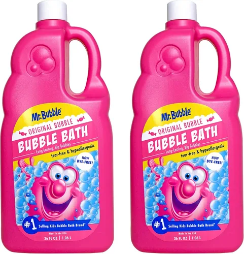 Miniatura 12 de Mr. Bubble Baño de burbujas extra suave, hipoalergénico, sin desgarros, solución de baño de burbujas perfecta para pieles sensibles