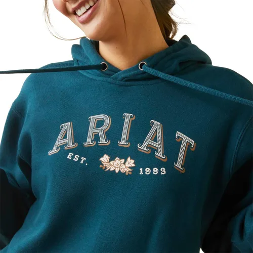 Miniatura 6 de Ariat Sudadera con capucha para mujer, Azul Marino Eclipse