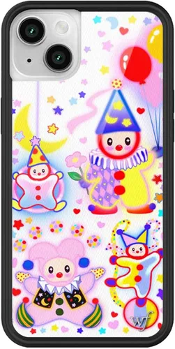 Miniatura 69 de Fundas Wildflower - Realización Par x Devon Lee Carlson, Compatible con Apple iPhone 13/14 Rojo, Ranas, Colaboración - Protector de goma negro