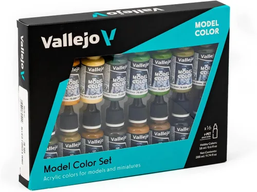 Miniatura 4 de Vallejo Juego de pinturas N.° 9 de las Fuerzas Aliadas de la Segunda Guerra Mundial, 0.6 fl oz