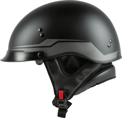 Miniatura 12 de GMAX Medio casco de retribución HH-65 - Aprobado por FMVSS 218