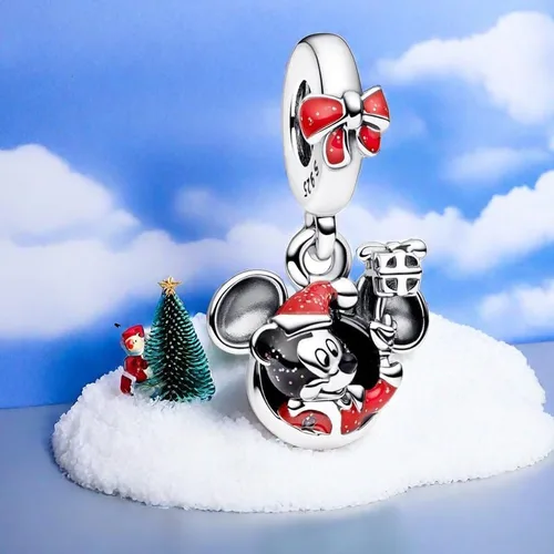 Miniatura 7 de Dijes compatibles con pulseras y collares Pandora para mujer, joyería de plata de ley 925, abalorios de cuentas para mujer, regalos de cumpleaños