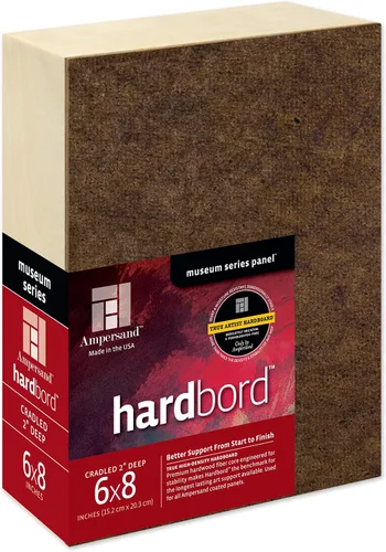 Miniatura 11 de Ampersand Art Supply Panel de Pintura de Madera Dura: Serie Museum Hardbord, 11" x 14", Perfil Plano de 1/8 Pulgada Perfil plano de 1/8 pulgadas