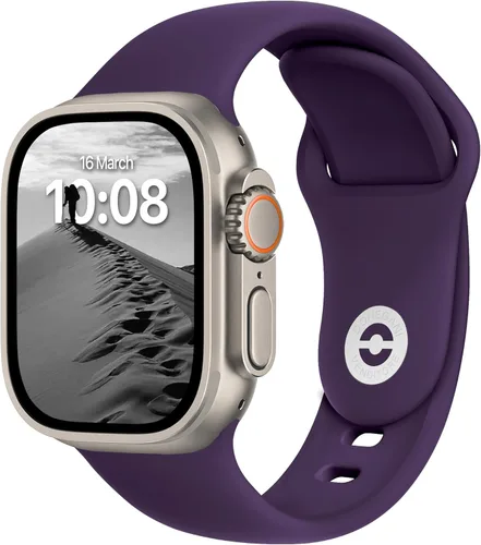 Miniatura 25 de ELETTRONEO SB Correa Deportiva para Bandas de Apple Watch Mujeres Ultra 3 2 49mm, Series 11 10 46mm, 9 8 7 45mm 41mm, SE 6 5 4 44mm 40mm, 3 2 1 42mm