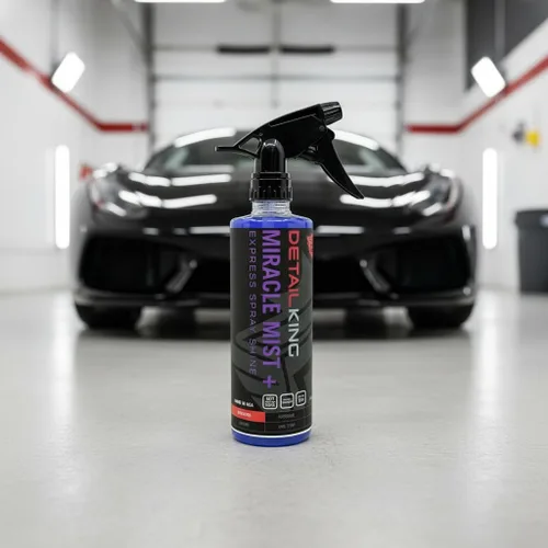 Miniatura 3 de Detail King Miracle Mist+ - Cera en aerosol para limpieza de automóviles sin agua, limpiador de ventanas de automóvil, seguro en todas