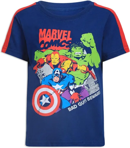 Miniatura 2 de Marvel Avengers - Ropa para niños pequeños y niños pequeños (paquete de 3)